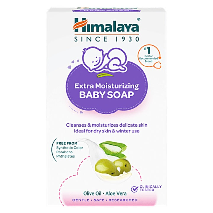 Himalaya Extra Moisturizing Baby Soap (75 g)