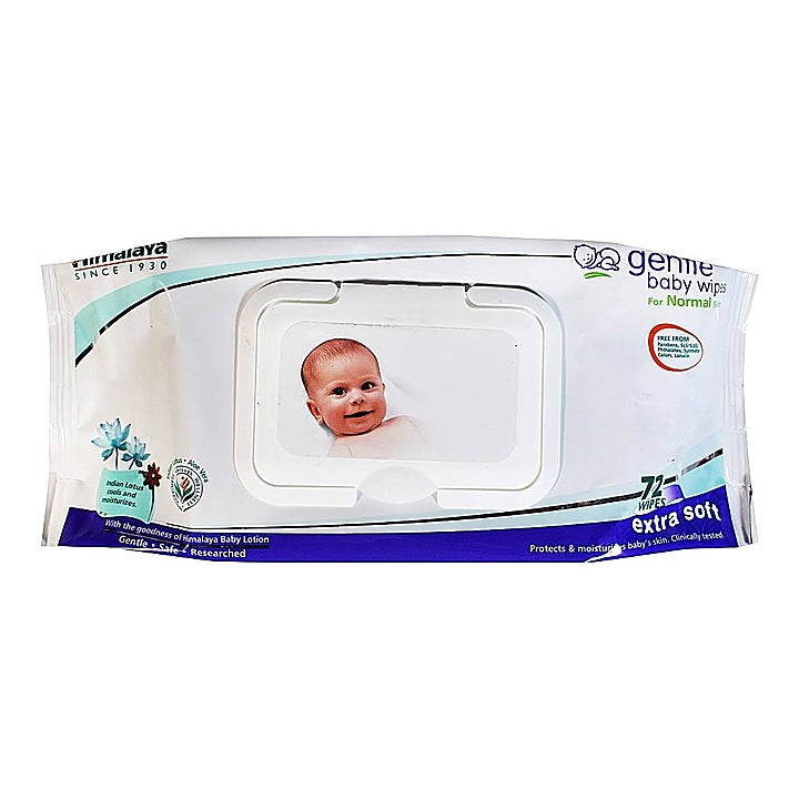 Himalaya Gentle Baby Wipe : 72 Wipes