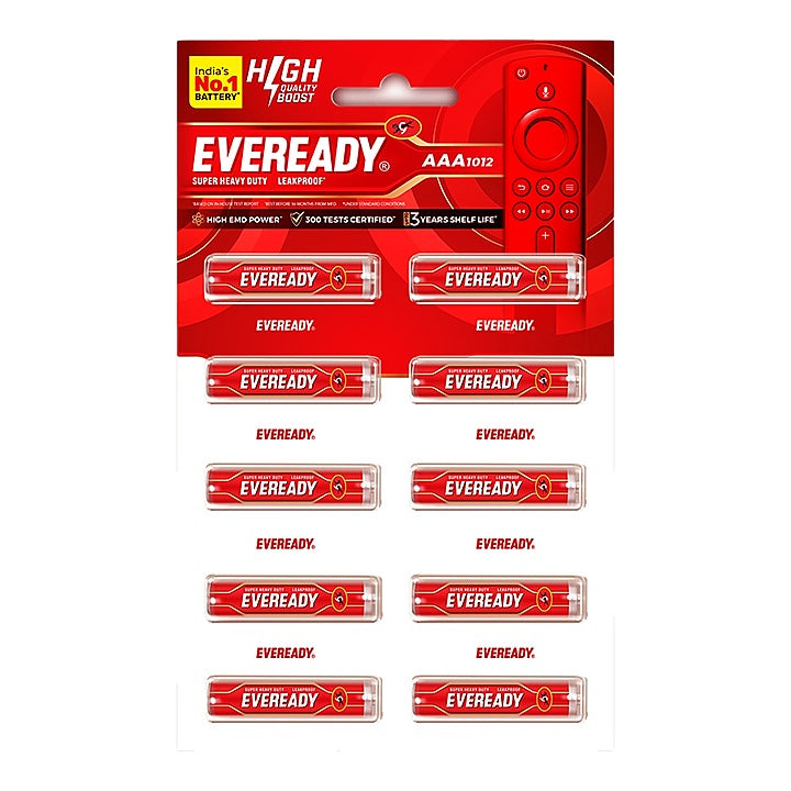 Eveready AAA 1012 Battery : 10 Units
