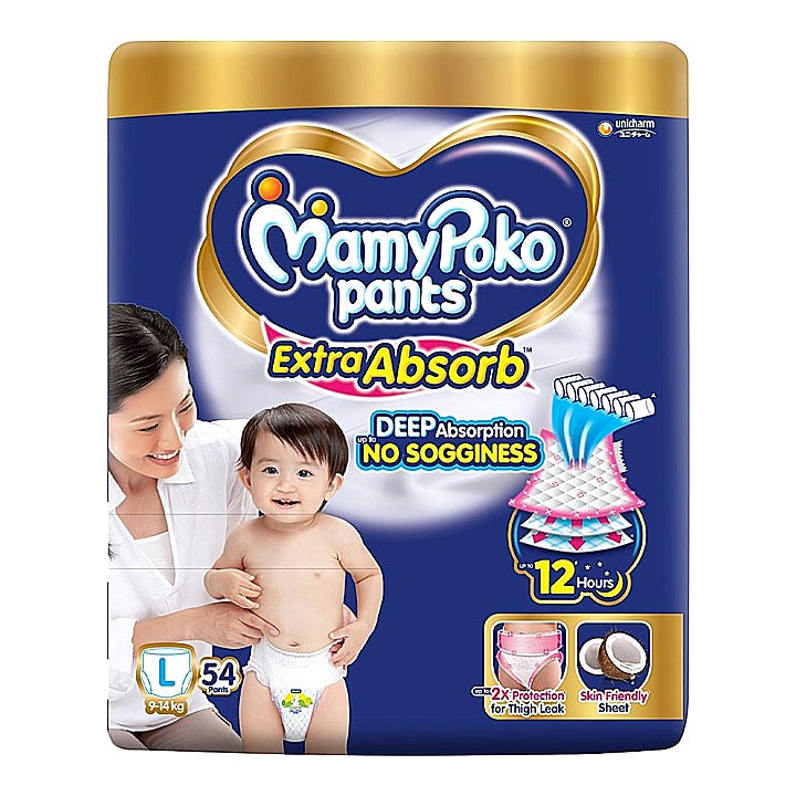 Mamy Poko Pants Extra Absorb - Large : 54 U