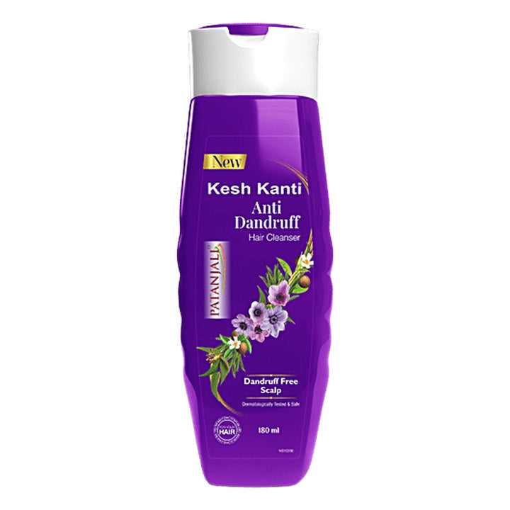 Patanjali Kesh Kanti Anti-Dandruff Hair Cleanser (180 ml)