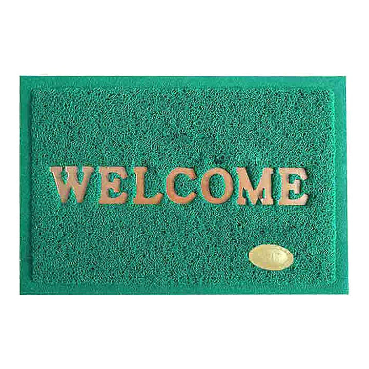 Welcome Doormat PVC (Assorted) - 38x58 cm : 1 Unit