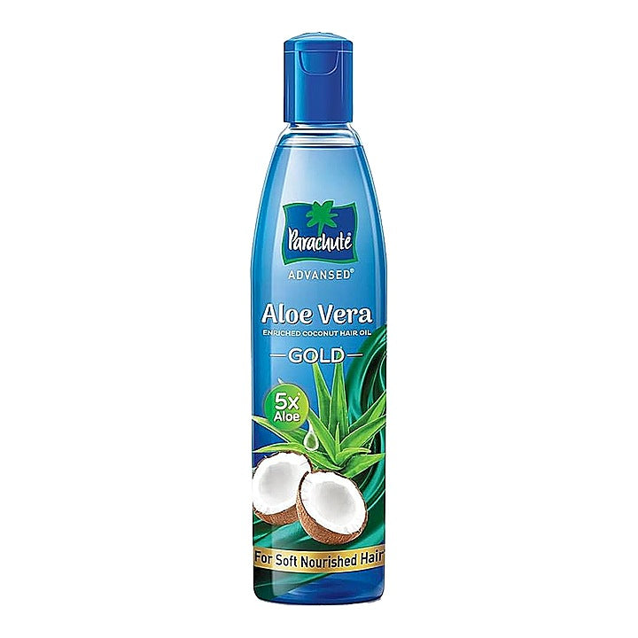 Parachute Advansed Aloe Vera Enriched Coconut Oil - Gold : 400 ml