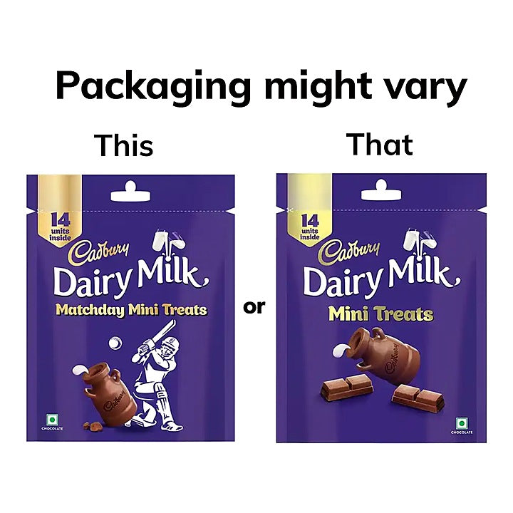 Cadbury Dairy Milk Chocolate Mini Treats : 91 g