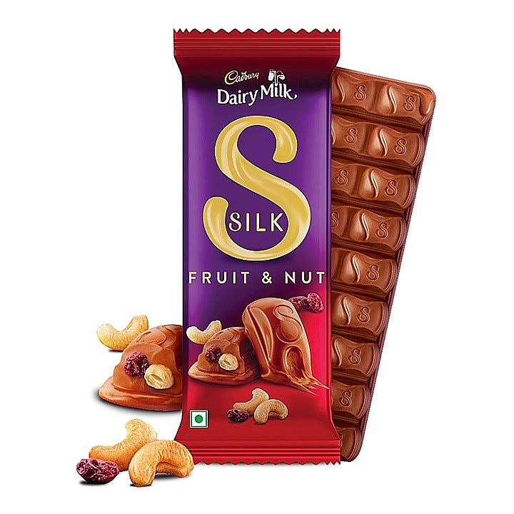 Cadbury Dairy Milk Silk Fruit and Nut Chocolate Bar : 51 g