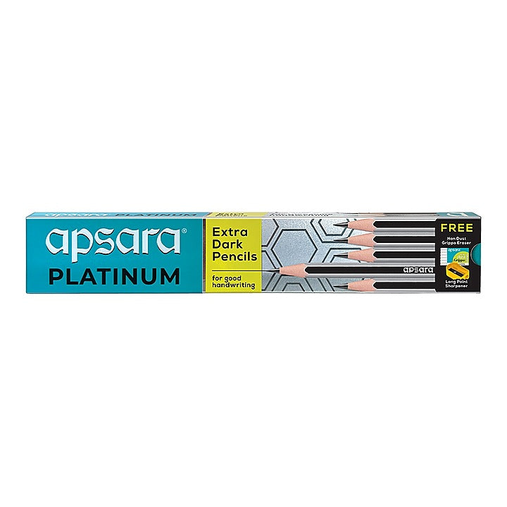 Apsara Platinum Pencil : 10 Pieces