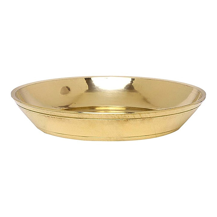Brass Prasad Plate - Size 1 : 1 Unit
