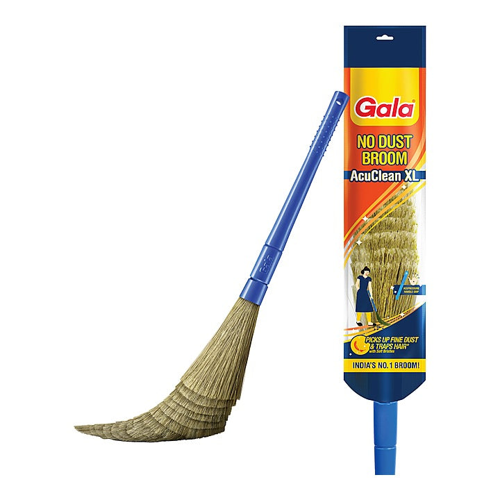 Gala No-Dust Acu Clean Plastic Broom : 1 Unit