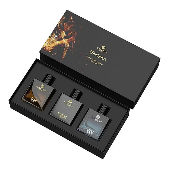 Carlton London Enigma Premium Fragrances For Men : 3x50 ml