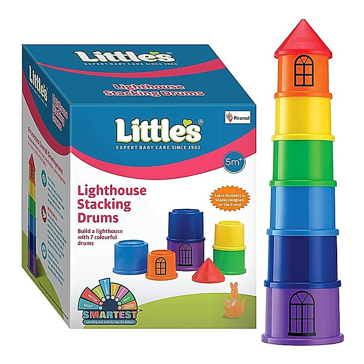 Little's Lighthouse Stacking 7 Drums : 1 Unit
