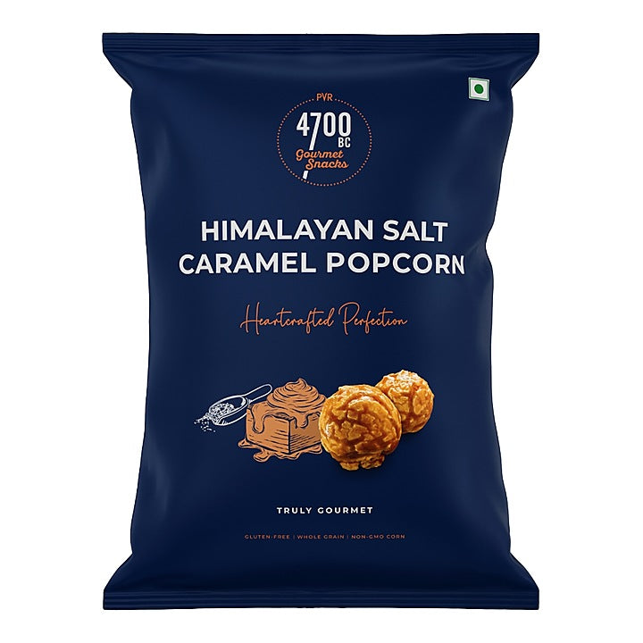 4700 BC Himalayan Salt Caramel Popcorn : 60 g
