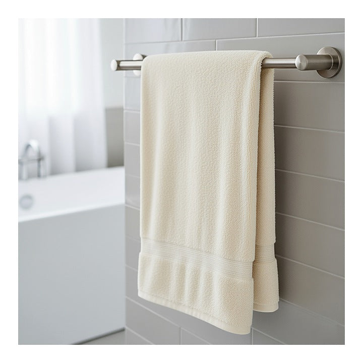 Welspun Bath Towel 450 GSM (Cream) - 75x150 cm : 1 Unit