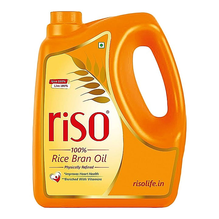 Riso Rice Bran Oil Jar : 4.55 kg