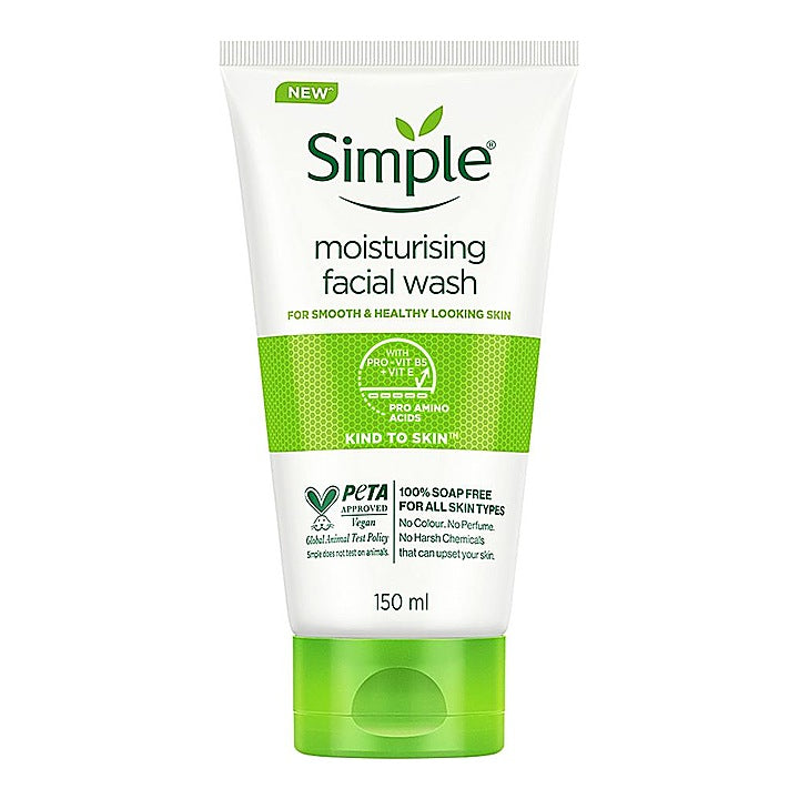 Simple Moisturising Facial Wash : 150 ml