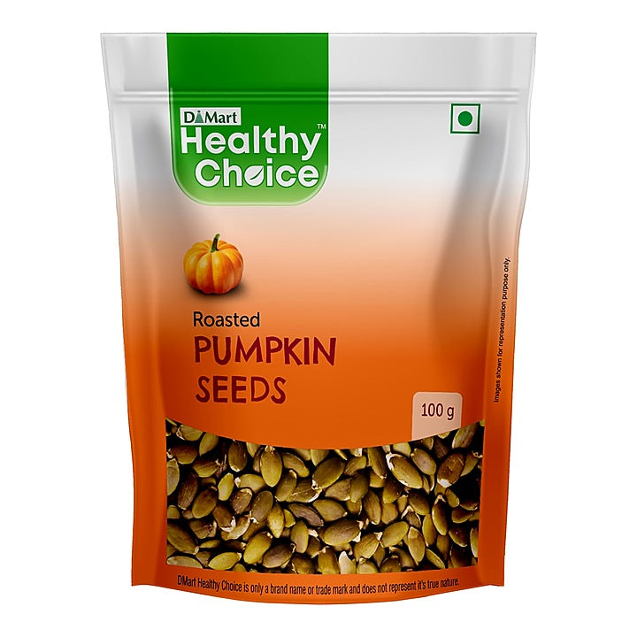 DMart Healthy Choice Roasted Pumpkin Seeds : 100 g
