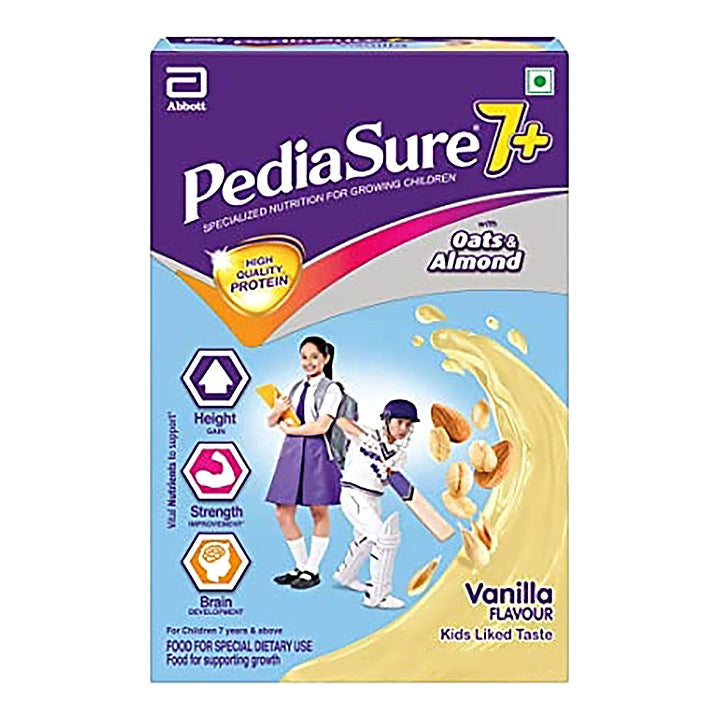 Pediasure 7+ Oats & Almond Vanilla Flavour : 400 g