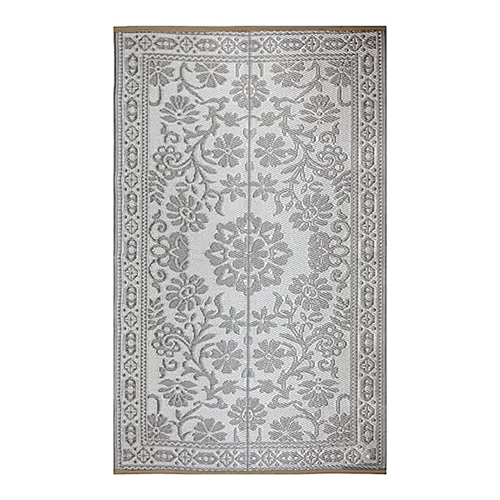 Sapana Plastic Folding Mat (Chatai) Pearl White - 4X6 Feet : 1 Unit