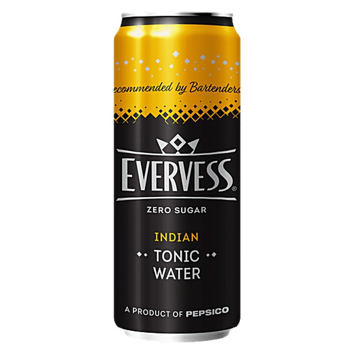 Evervess Zero Sugar Indian Tonic Water (300 ml)