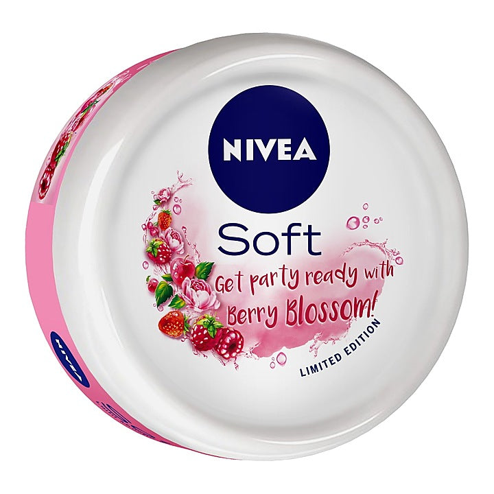 Nivea Soft Berry Blossom Moisturising Cream : 100 ml