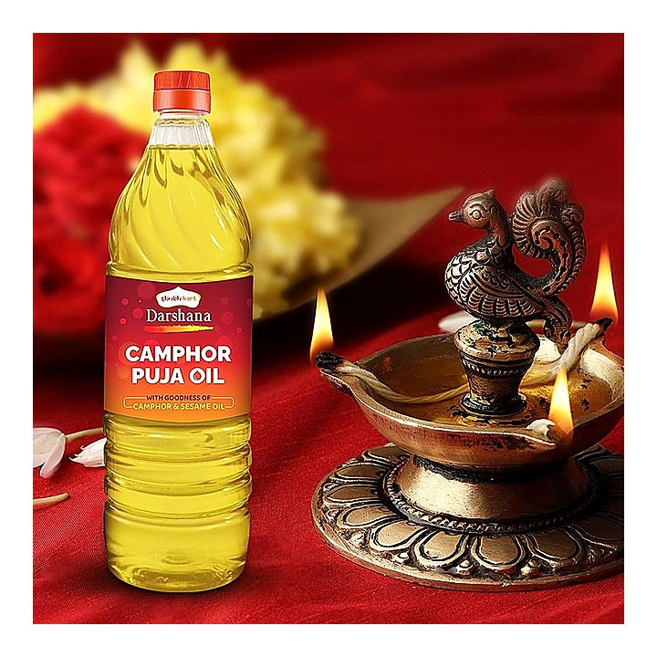 Shubhkart Darshana Camphor Puja Oil : 900 ml
