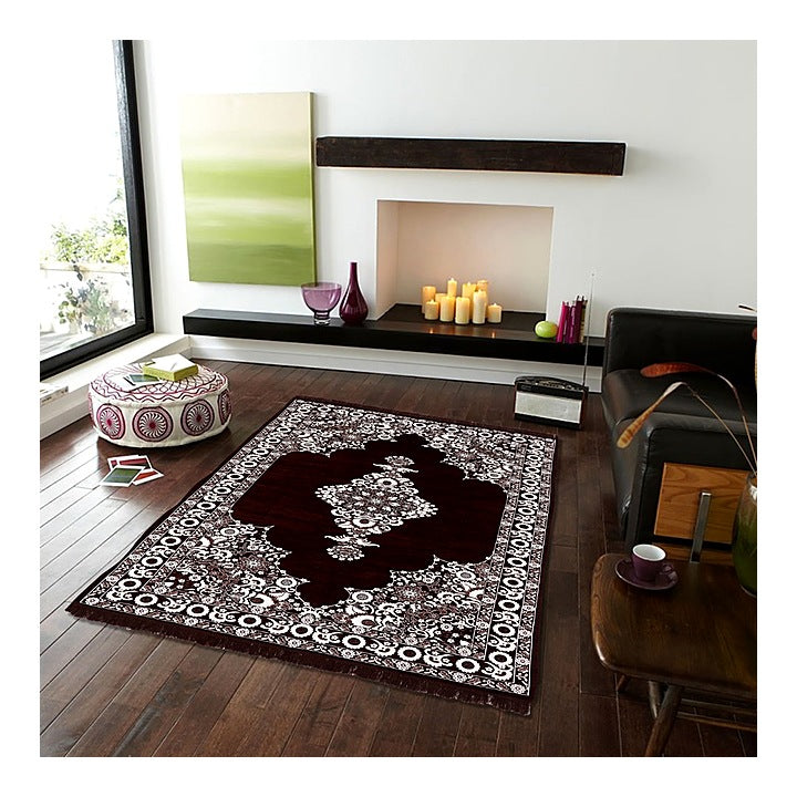 MHF Tulip Flooring Carpet Mat - Brown : 1 Unit