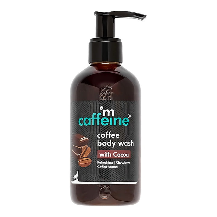 mCaffeine Coffee Body Wash With Cocoa : 200 ml