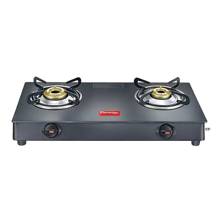 Prestige Magic Plus Glass Top Gas Stove : 2 Burners