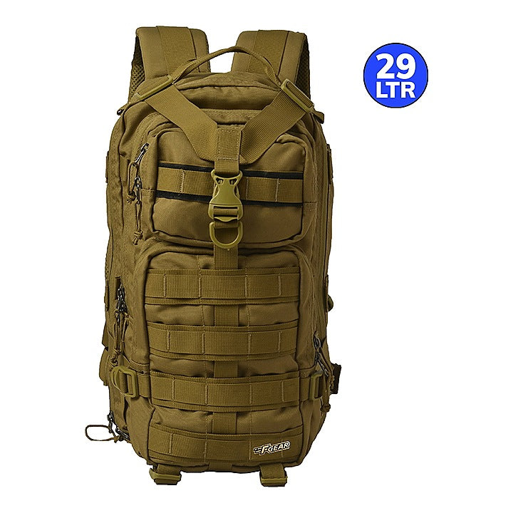 F Gear Military Tactical Trekking Backpack (Khaki) - 29 L : 1 Unit