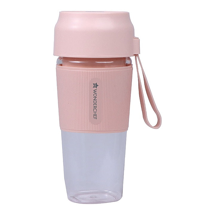 Wonderchef Nutri Cup Portable USB Charging Blender (Pink) - 300 ml : 1 Unit