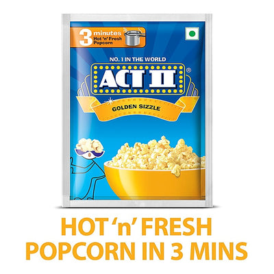Act II Golden Sizzle Popcorn : 30 g
