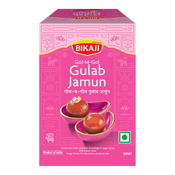 Bikaji Gulab Jamun Gol-M-Gol : 1.25 kgs