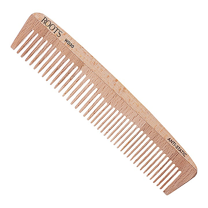 Roots Wooden Hair Comb-WD30 : 1 Unit
