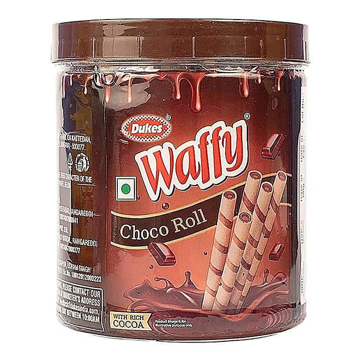 Dukes Waffy Choco Roll : 250 g