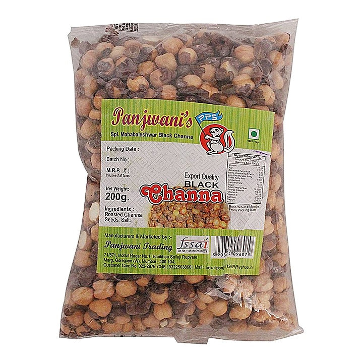 Panjwani Roasted Black Chana : 200 g