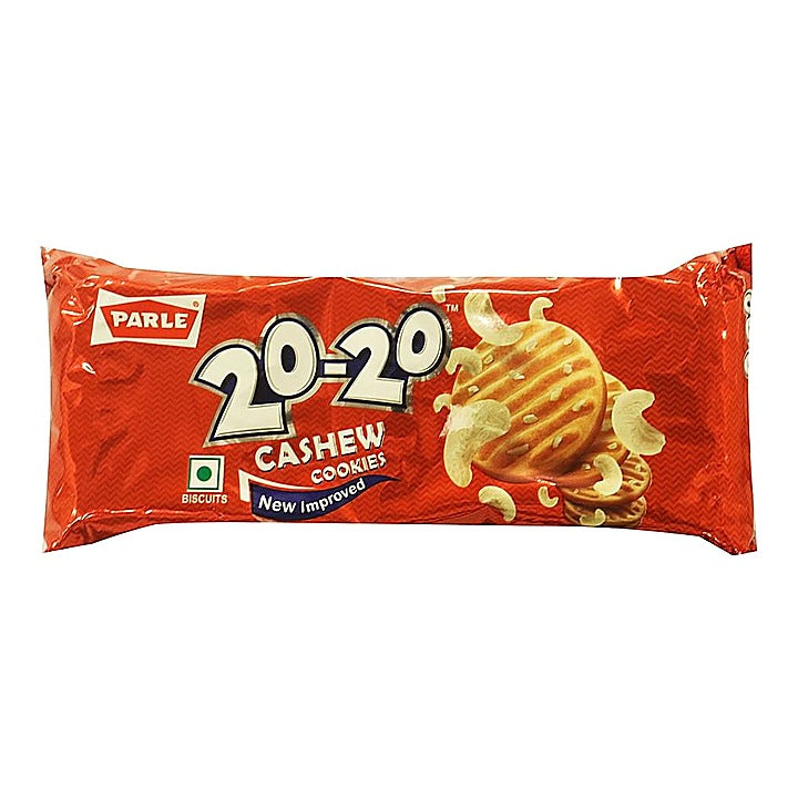 Parle 20-20 Cashew Cookies : 150 g