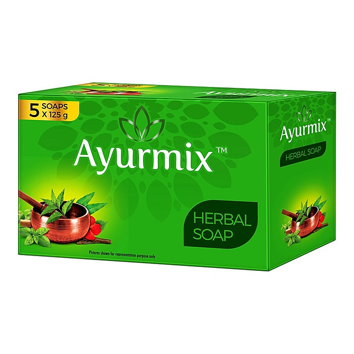 Ayurmix Herbal Soap : 5x125 g