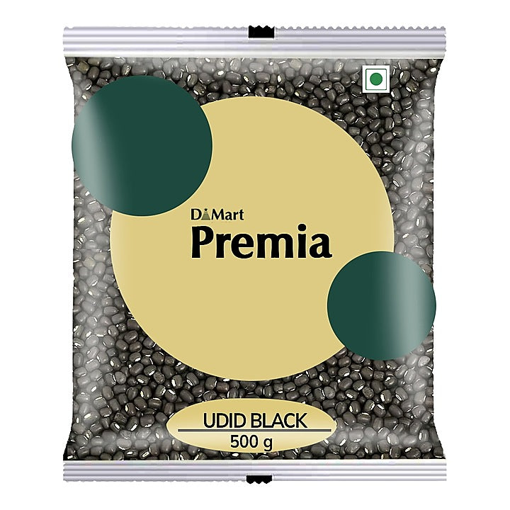 DMart Premia Udid Black (Whole) : 500 g