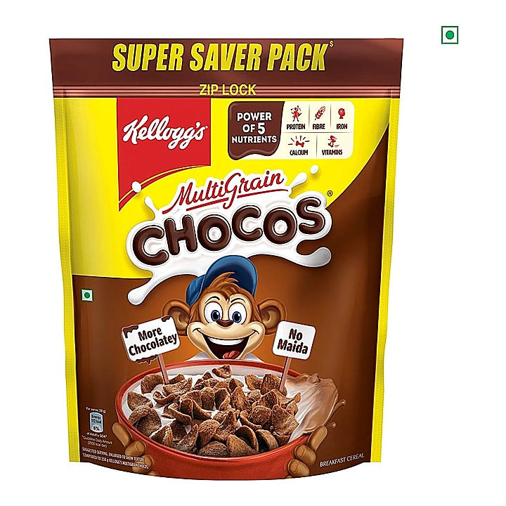 Kellogg's Multigrain Chocos More Chocolatey No-Maida : 385 g