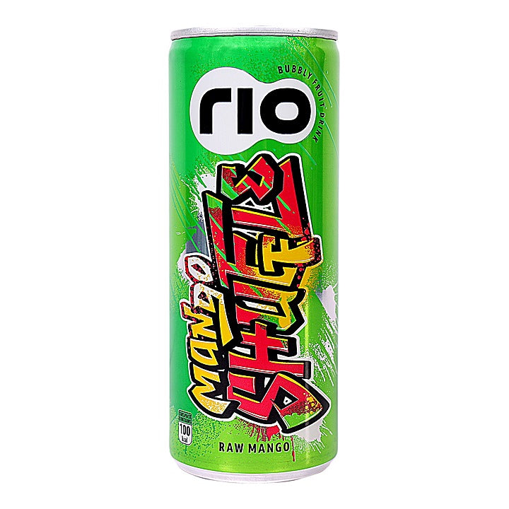 Rio Raw Mango Bubbly Fruit Drink : 250 ml