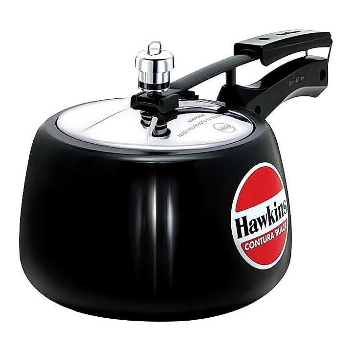 Hawkins Contura Black Hard Inner Lid Anodised Cooker CB30 - 3 L : 1 Unit