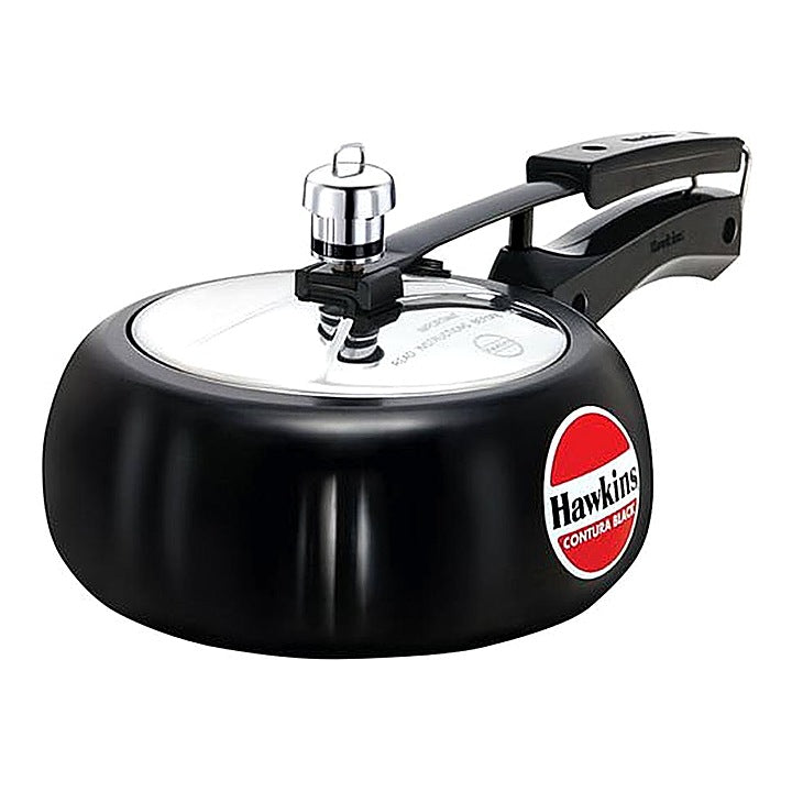 Hawkins Contura Hard Anodised Inner Lid Pressure Cooker (CB20) - 2 L : 1 Unit