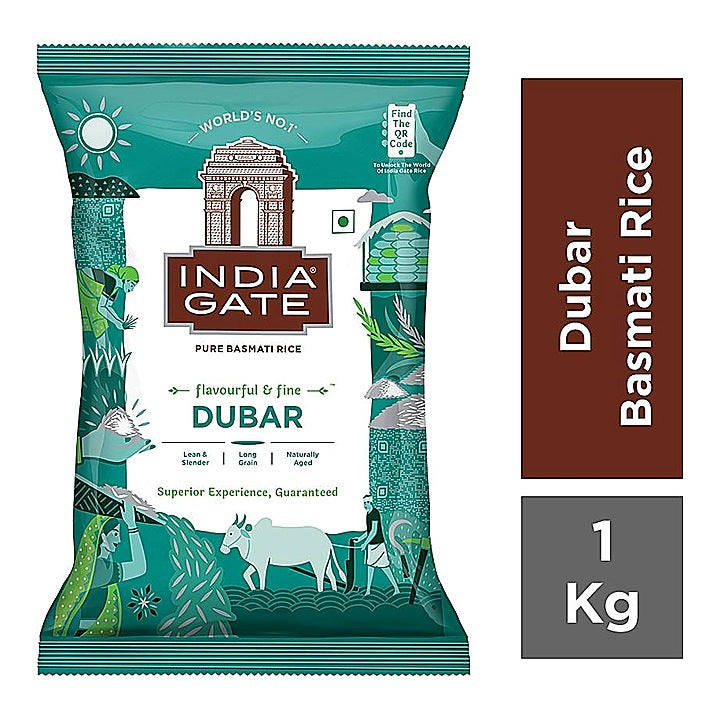 India Gate Dubar Basmati Rice (Broken) : 1 kg