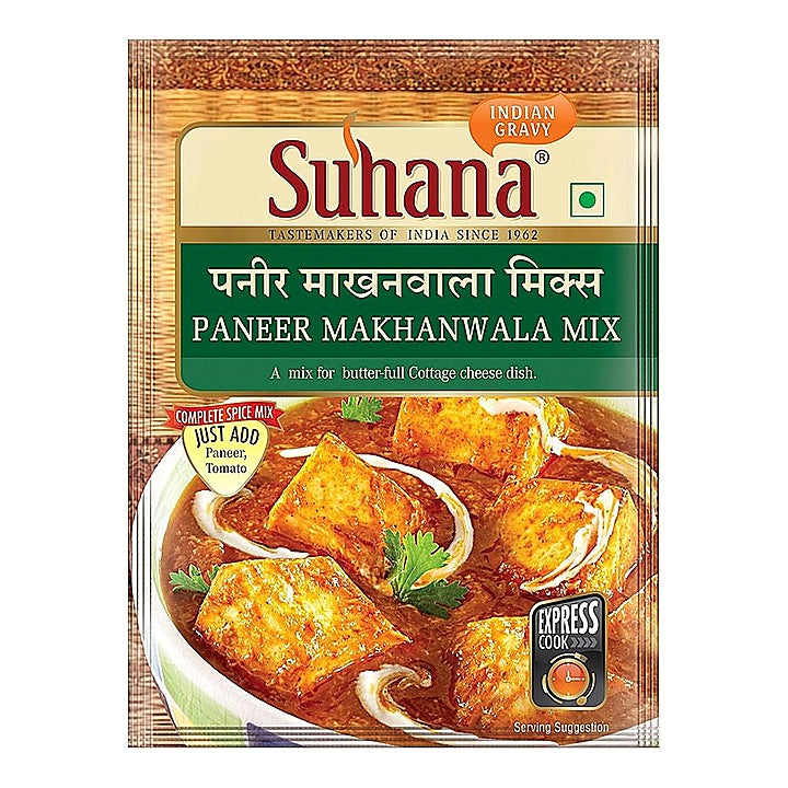 Suhana Paneer Makhanwala Mix Masala : 50 g
