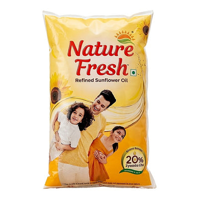 Nature Fresh Refined Sunflower Oil : 750 g