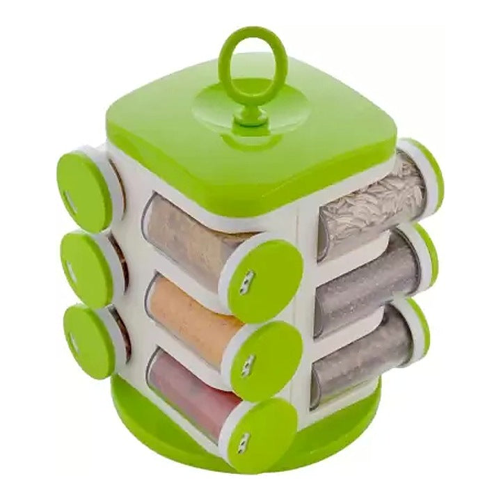 Beezy Plastic Spice Rack Set - 12 Pieces : 1 Unit