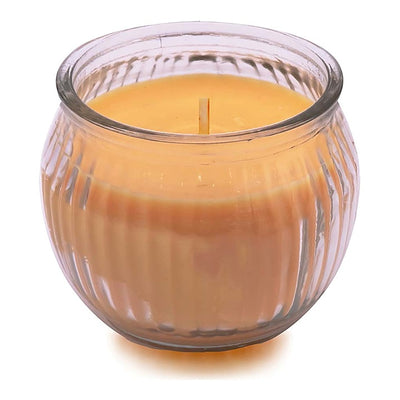 Iris Ribbed Jar Candle - Mango Sorbet : 1 Unit