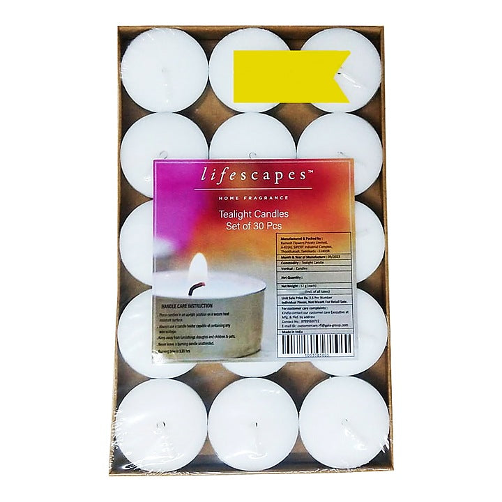 GA Tealight Candle : 30 Pieces