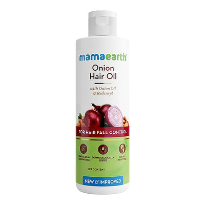 Mamaearth Onion Hair Oil With Redensyl : 200 ml