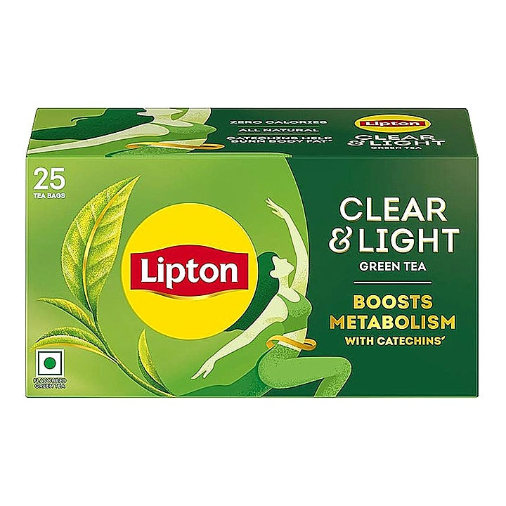 Lipton Green Tea - Clear & Light: 25 Tea-Bags