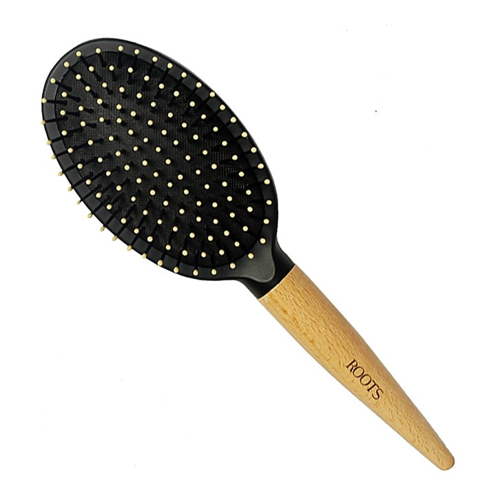Roots Hair Brush (BWR66) Oval - Brown : 1 Unit